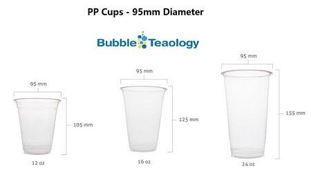 95mm PP Cups