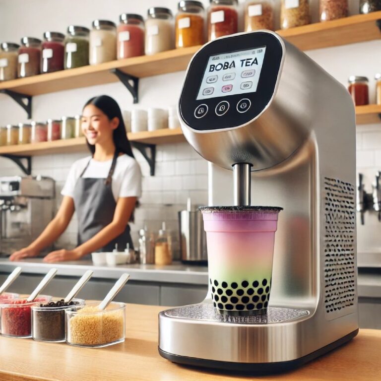 boba tea lid machine