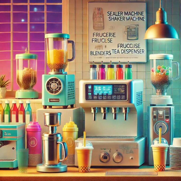 Bubble Tea Store Equipment