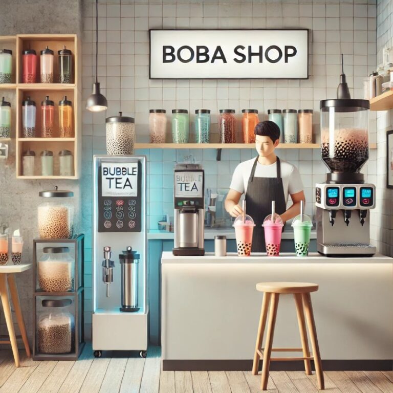 Budget-friendly boba shop equipment