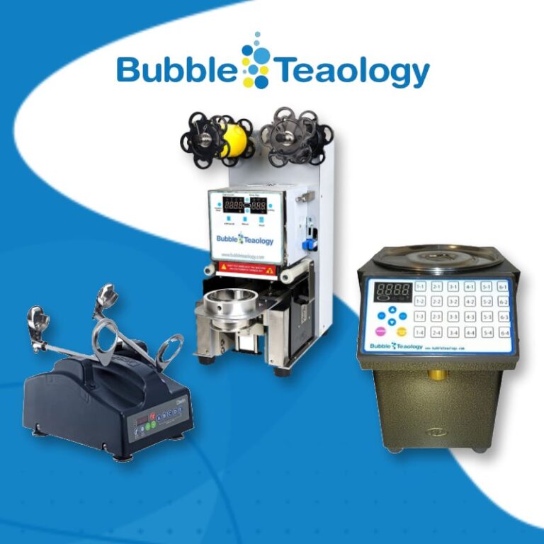 Commercial bubble tea machines