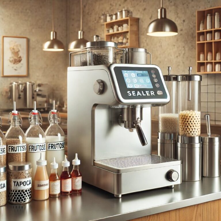 Commercial-grade boba shop equipment