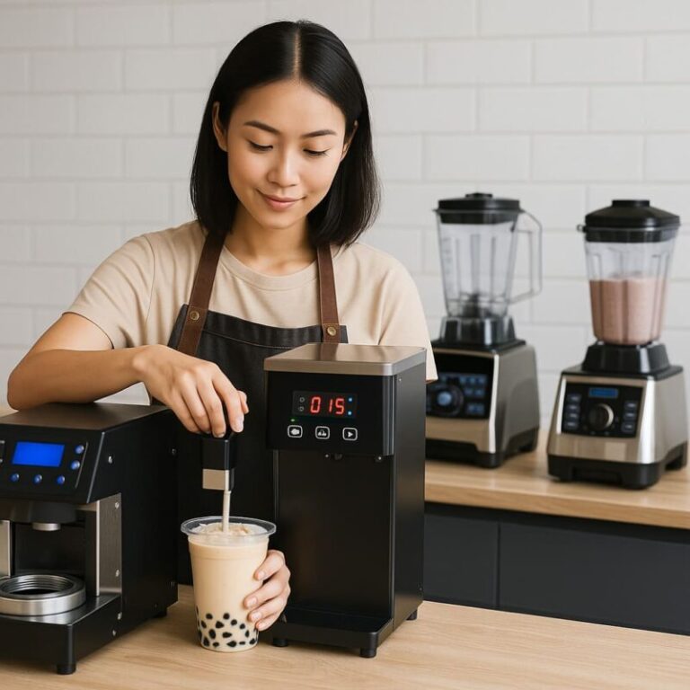 commercial tea powder dispenser