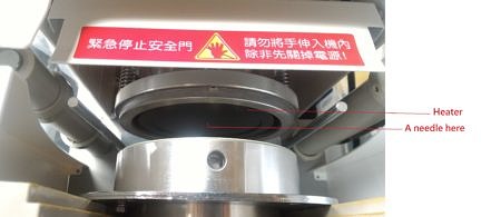 hot drink auto sealing steam pin