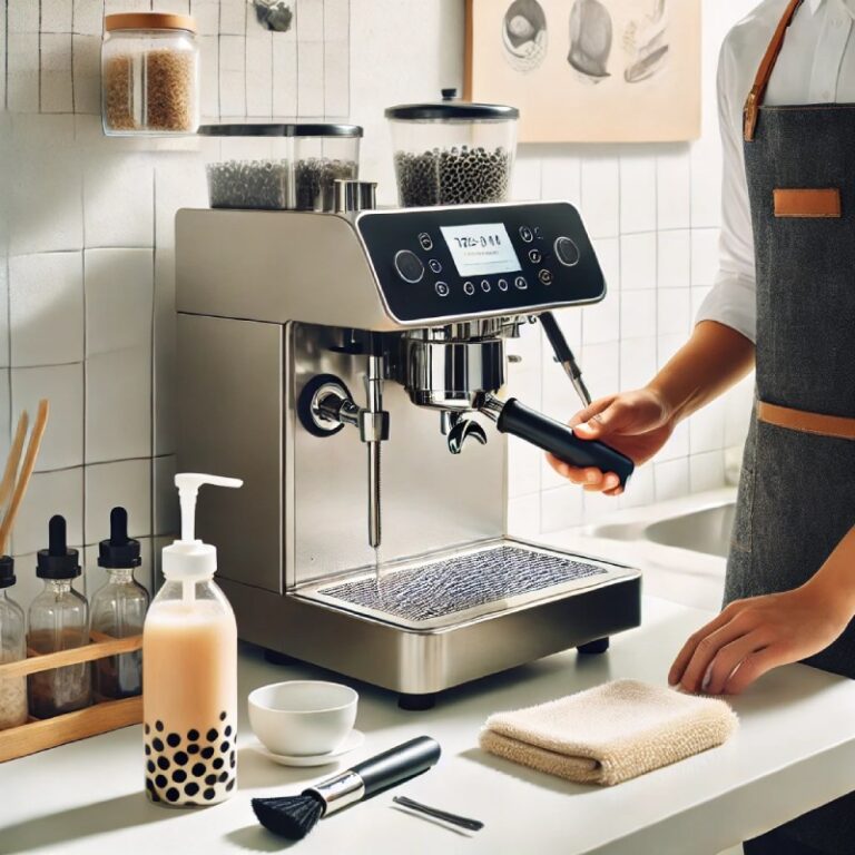 Maintenance Guide for Boba Tea Machines