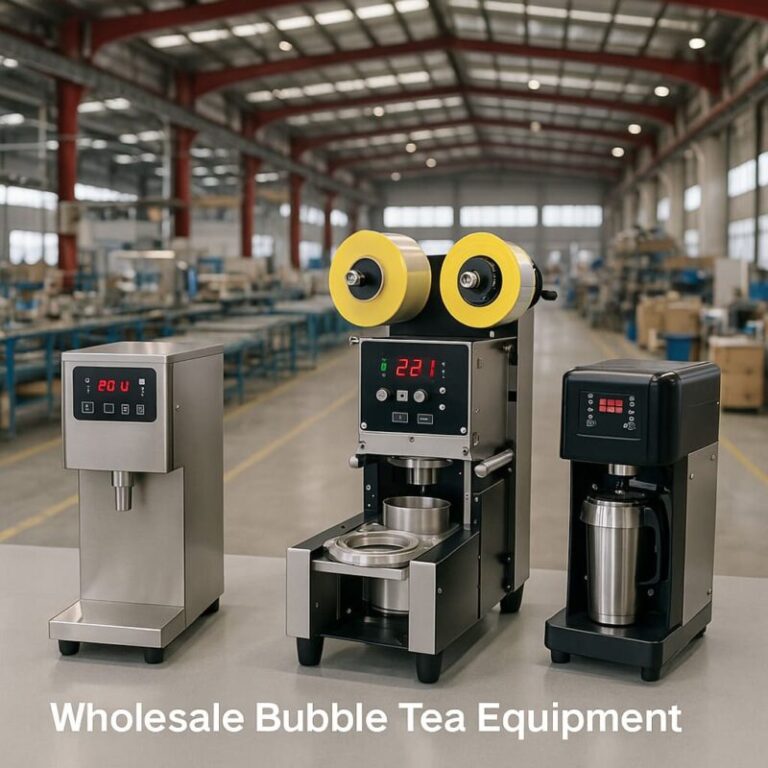 wholesale bubble tea equipment direct from manufacturer