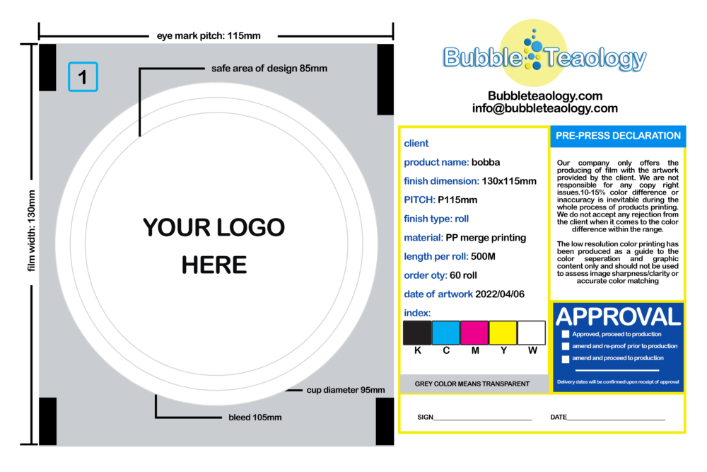 This is a custom logo proof